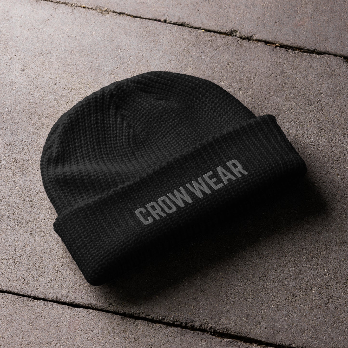 Crow Wear™ Fisherman Beanie – Classic Style, Snug Fit